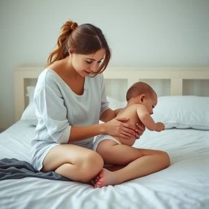 تعویض پوشک نوزاد و رعایت بهداشت 