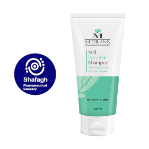 شامپو ضد شوره مدیلن موهای نرمال تعادل طبیعی