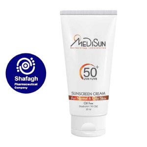 کرم-ضدآفتاب-بی-رنگ-مدیسان-SPF50