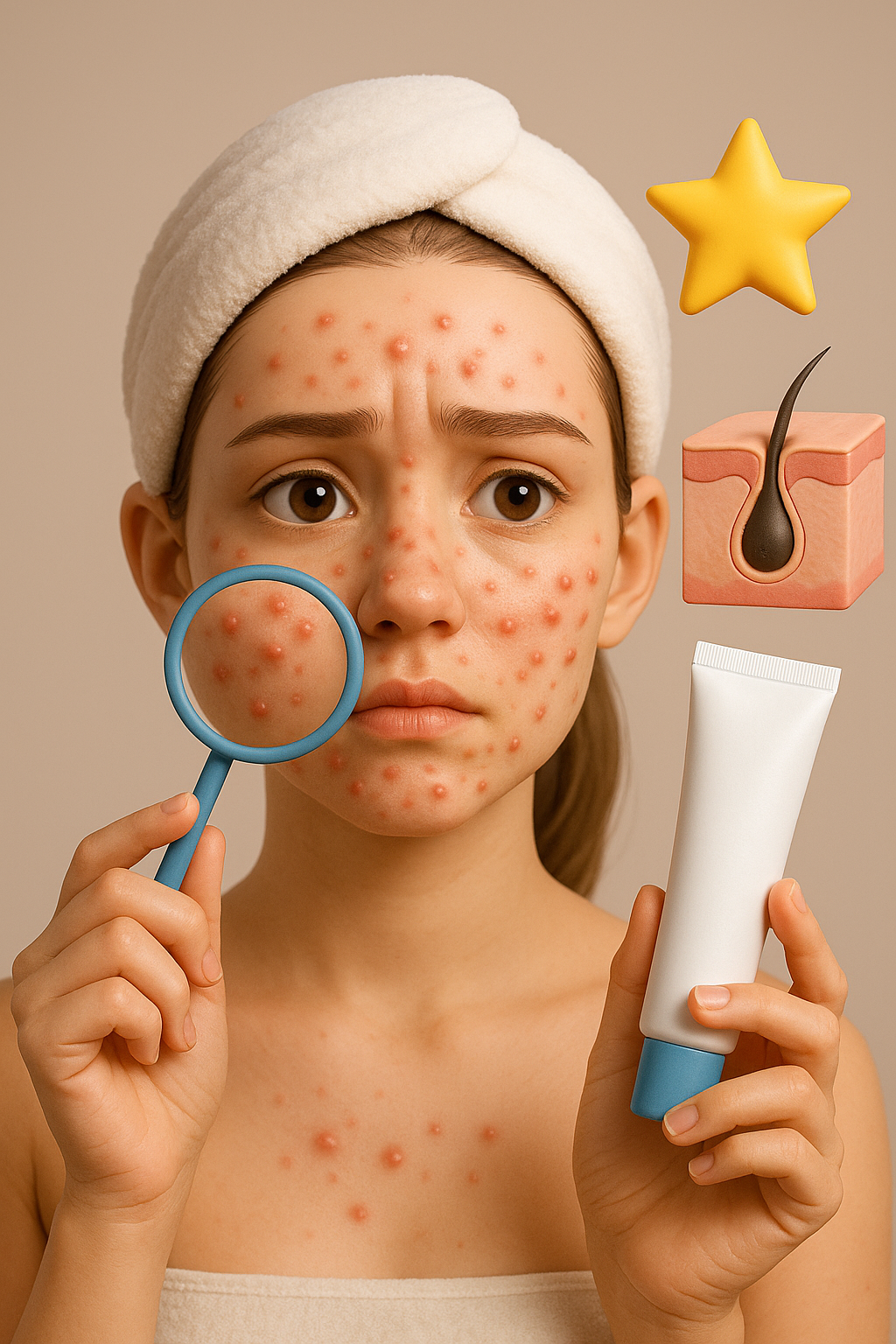 🌟 راهنمای کامل درمان جوش صورت: از علت تا بهترین روش‌های درمان