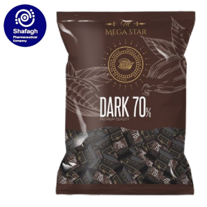 شکلات تلخ ۷۰ درصد مگا استار ۱۰۰۰ گرمی