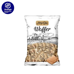 ویفر کاپوچینو مگا استار بسته 500 گرمی - خرید اینترنتی