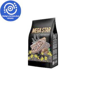 شکلات تلخ ۵۵ درصد مگا استار ۳۰۰ گرمی شفق شاپ