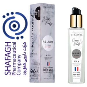 بادی اسپلش مردانه ویتامول مدل Allure Homme Sport  | خوشبوکننده و آبرسان